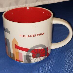 Starbucks PHILADELPHIA 201 You Are Here Collection  14 oz Coffee Mug